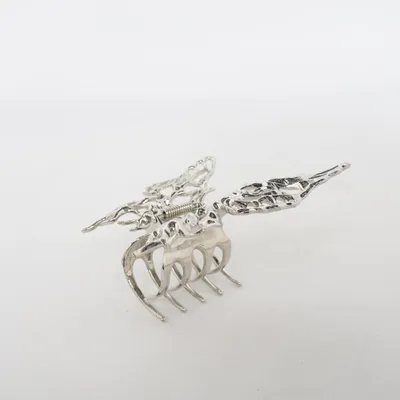 Hårklämma (Silverfärgad)