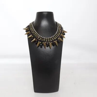 Choker (Geel, Zwart) Onbekend materiaal