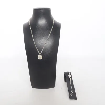 Jewelry set (Silver) from Snö of Sweden Unknown metal
