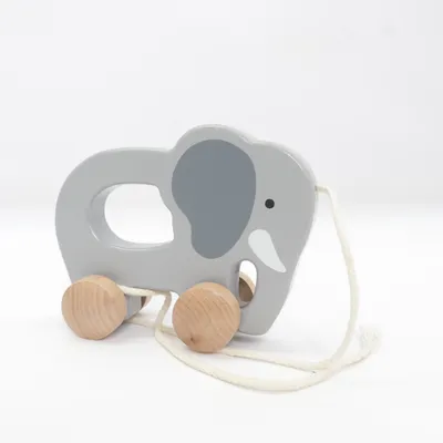 Pull toy (Gray, Brown) from Hape