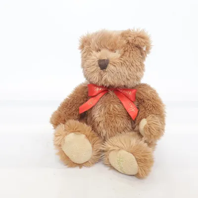 Soft toy (Brown, Red) from Harrods