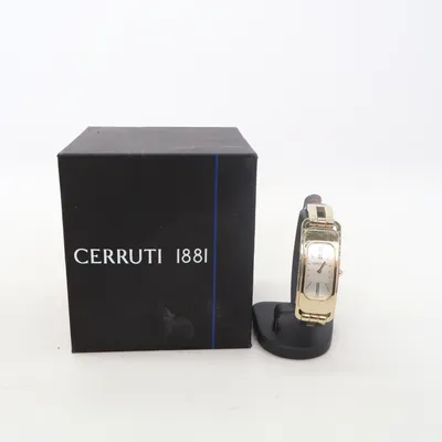 Wristwatch (Gold, Blue) from Cerruti 1881