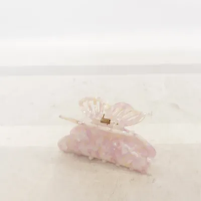 Hårklämma (Rosa, Vit)