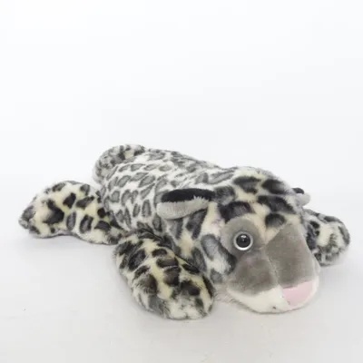 Soft toy (White, Black, Gray) from Kolmården Polyester
