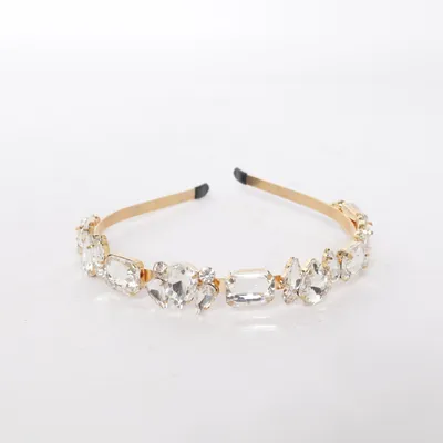 Diadeem (Goud, Wit)