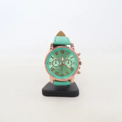 Polshorloge (Groen, Rosé goud)