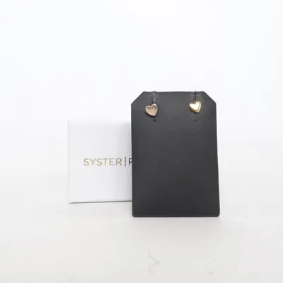 Örhängen (Guldfärgad) från Syster P Okänd metall