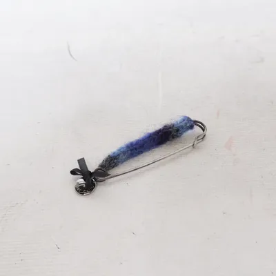 Brooch (Blue, Black, Gray) from Marc Cain Unknown metal