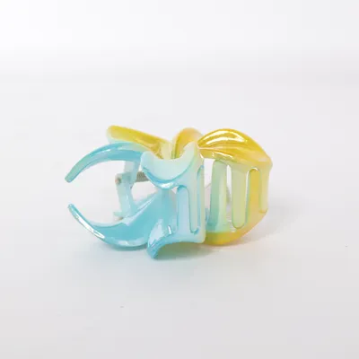 Hair clamp (Blue, Yellow)