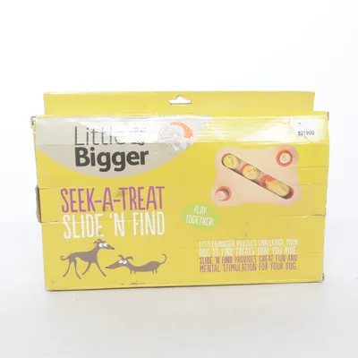 Jouet pour chien (Seek-A-Treat Slide 'N Find) de Little & Bigger