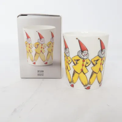 Mug (White, Multicolored) from Design House Stockholm