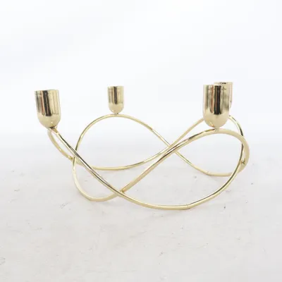 Ljusstake (Guldfärgad)