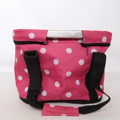 Picknickväska (Rosa, Vit)