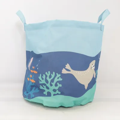 Tvättkorg (Blå, Grön, Orange)