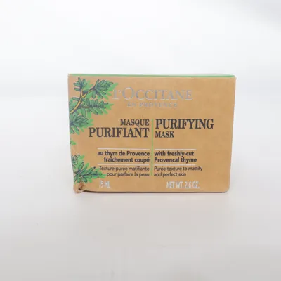 Face mask from L'Occitane