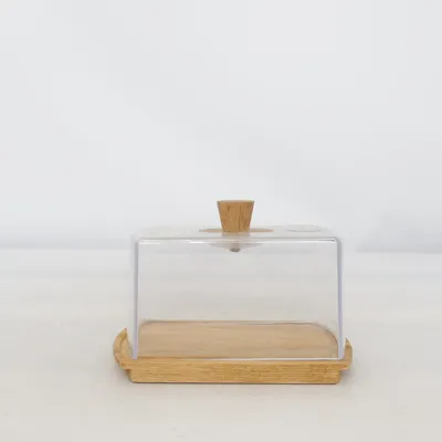 Smörask (Transparent, Brun) från Sagaform