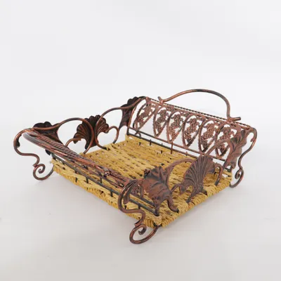 Förvaringskorg (Brun, Beige)