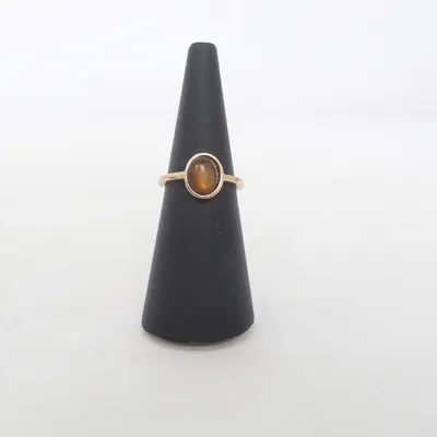 Bague (Or, Marron) Métal inconnu