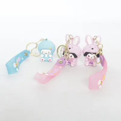 Sleutelhanger (Lila, Blauw, Meerkleurig) van Happy