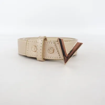 Ceinture (Or) de Valentino by Mario Valentino Polyuréthane, Polyester
