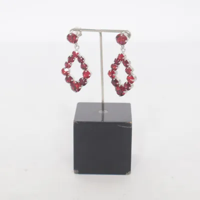 Earrings (Red) from Caroline Svedbom Unknown metal