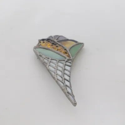 Broche (Multicolore) Métal inconnu