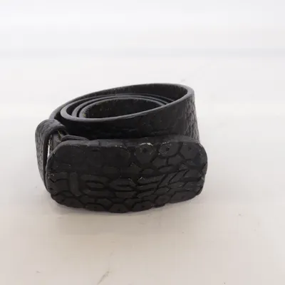 Bälte (Svart) från Diesel Black Gold Skinn