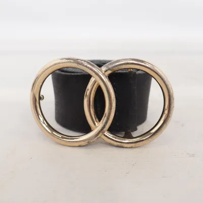 Bälte (Svart, Guldfärgad) från Return Skinn