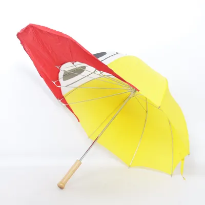 Paraply (Gul, Röd)