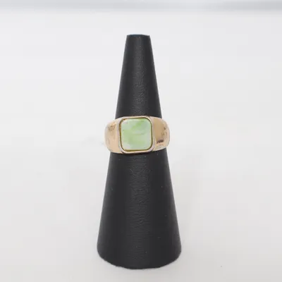 Ring (Goud, Groen) Onbekend materiaal