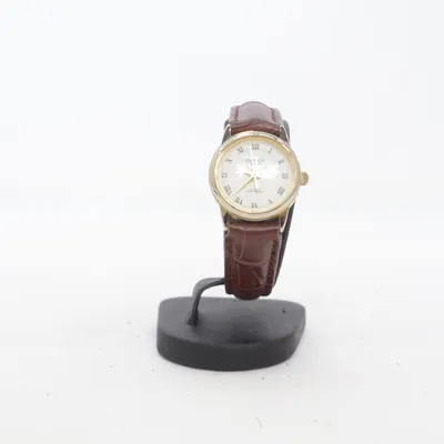 Wristwatch (Brown, Gold) from Omax