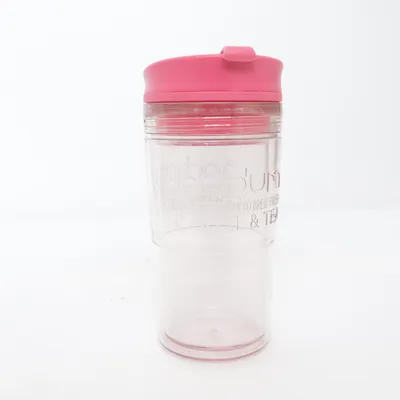 Take away mugg (Transparent, Rosa) från Bodum