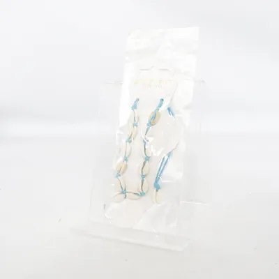 Bracelet de cheville (Blanc, Bleu) de Fashion Jewelry Coquillage