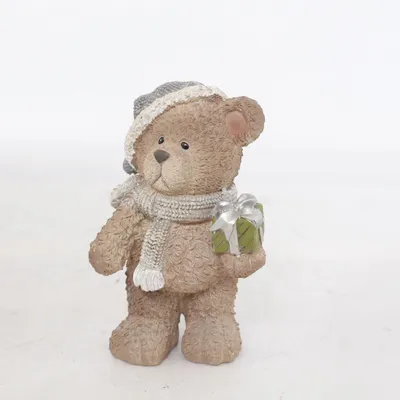 Figurin (Brun, Grå, Grön)