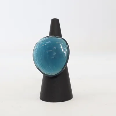 Ring (Blue) Unknown metal