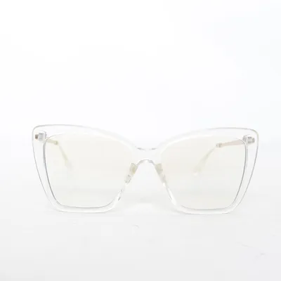 Glasses (Transparent, Gold)