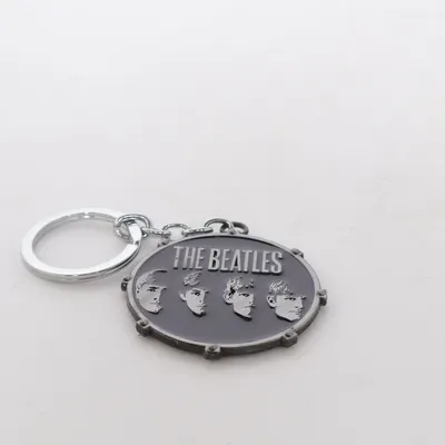 Keyring (Black, Gray) from The Beatles