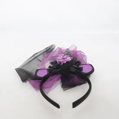 Accessoires de déguisement (Noir, Violet)
