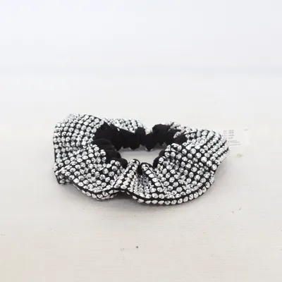 Hair tie (Black, Silver) from Glitter