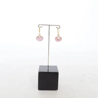 Örhängen (Rosa, Guldfärgad) Okänd metall