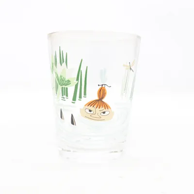Drinking glass (Moomin) from Arabia