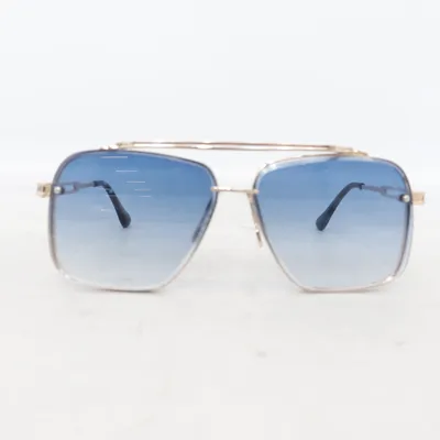 Solglasögon (Blå, Guldfärgad)