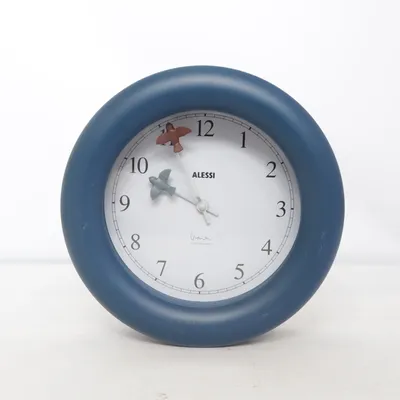 Väggklocka (Blå, Vit) från Alessi