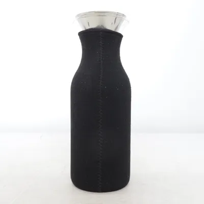 Karaff (Svart, Transparent, Silverfärgad) från Eva Solo