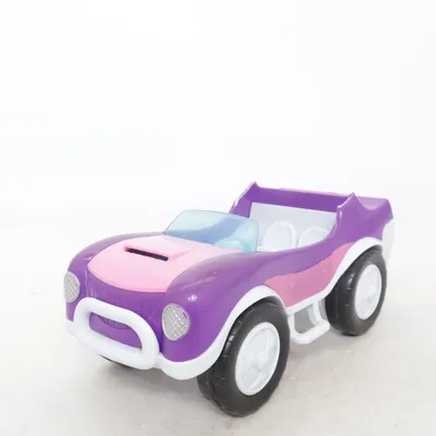 Leksaksbil (Lila, Rosa, Vit) från Polly Pocket