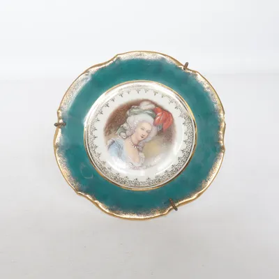 Väggtallrik (Blå, Flerfärgad) från Limoges