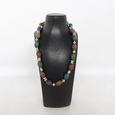 Halsband (Flerfärgad) Okänd metall