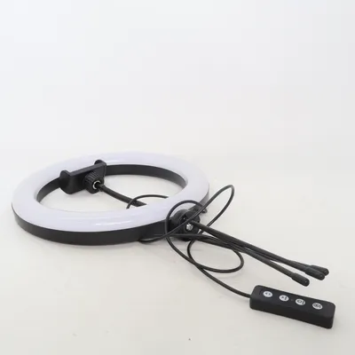 Kameralampa (Svart, Vit)