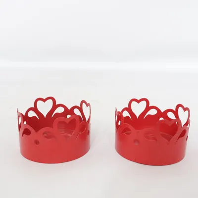 Candle holder (Red) from IKEA