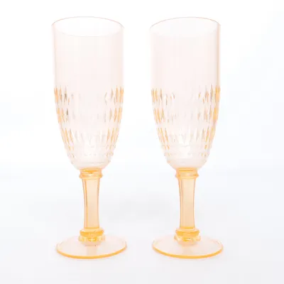 Champagneglas (Oranje)